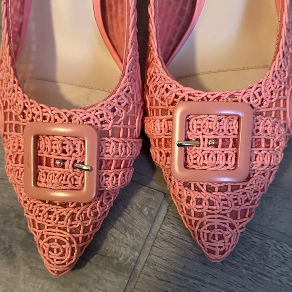 Alex Marie Coral Textured Women's Heels - Picture 4 of 8